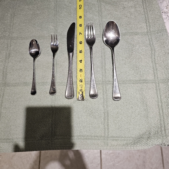 INCREDIBLY RARE 58 PC VTG WMF CROMARGAN GERMANY-FLAT WEAR - Picture 3 of 4